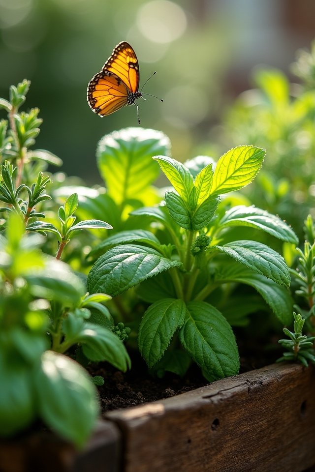 flavorful herbs for small gardens