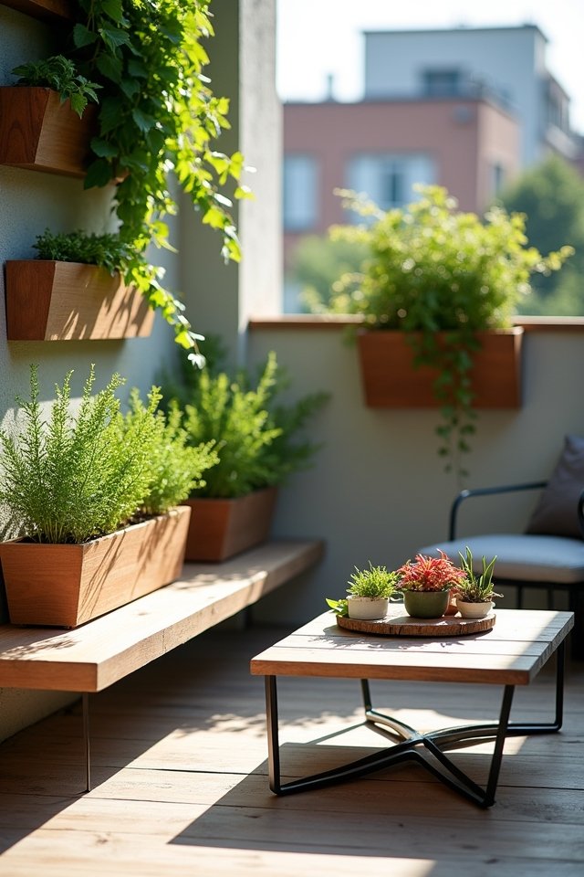 furniture transformed into planters