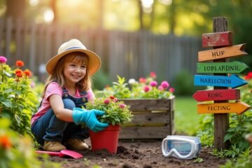 gardening safety tips for kids