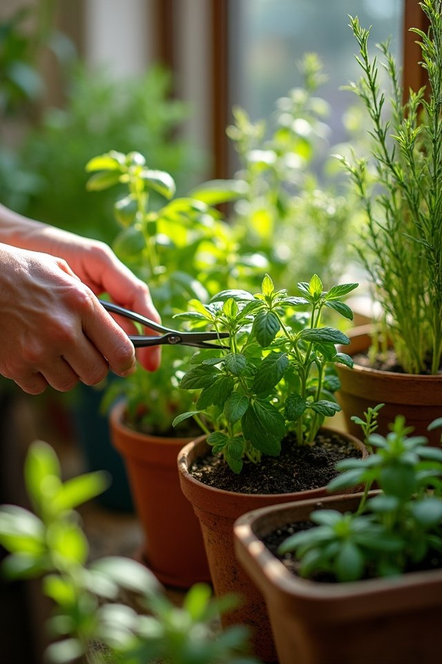 gentle herb harvesting techniques