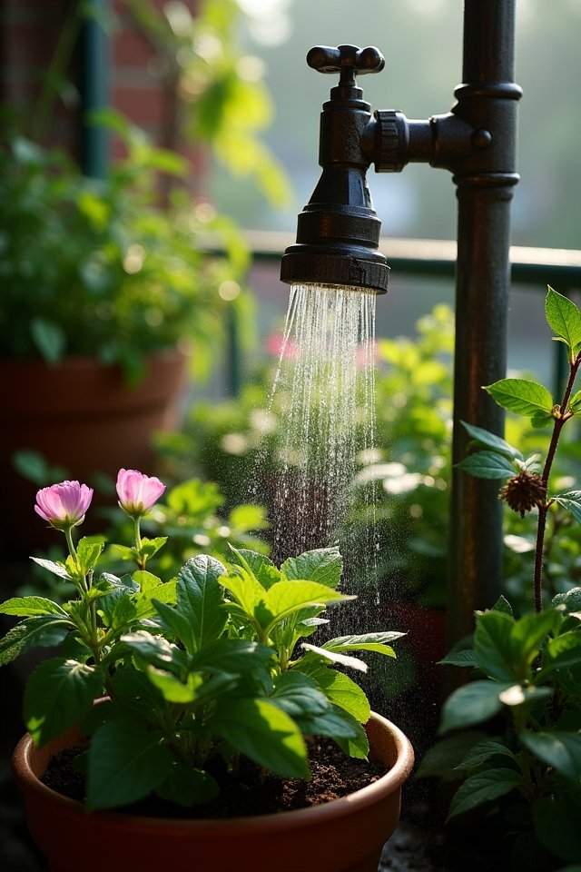 gentle morning watering techniques