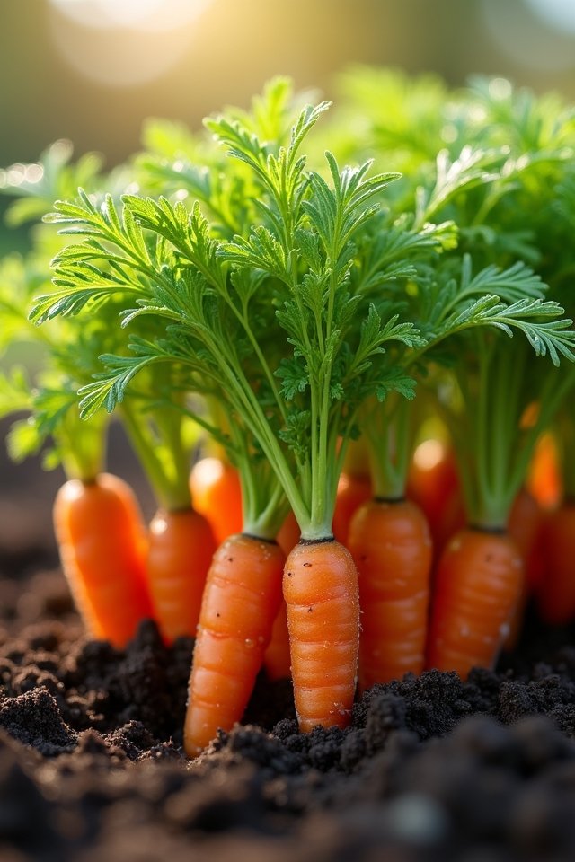 grow vibrant baby carrots