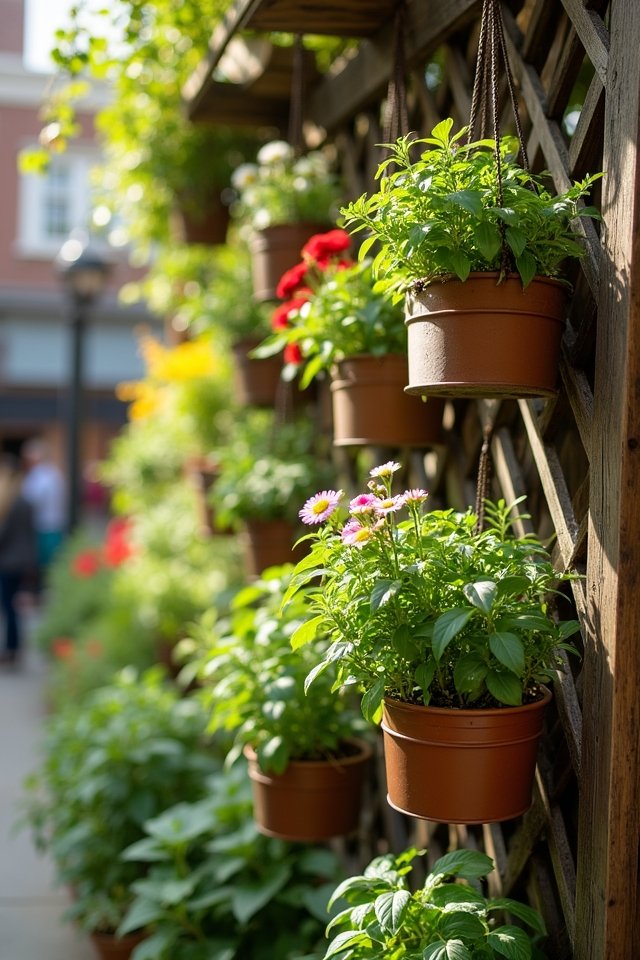 hanging garden bed ideas