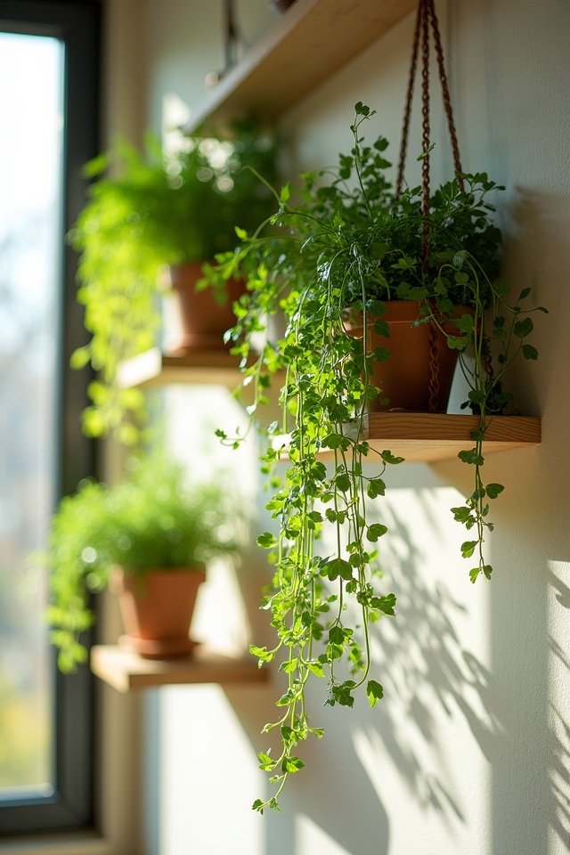 hanging gardens for compact spaces