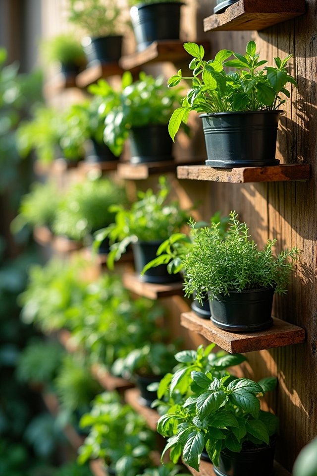 hanging herb garden creativity