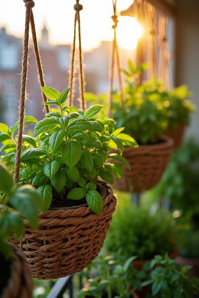 hanging herb garden delight
