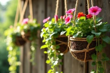 hanging planters diy tutorial