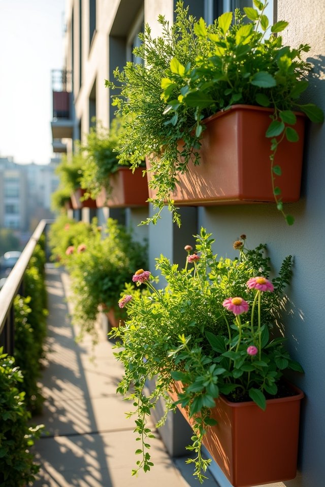 hanging planters for balconies