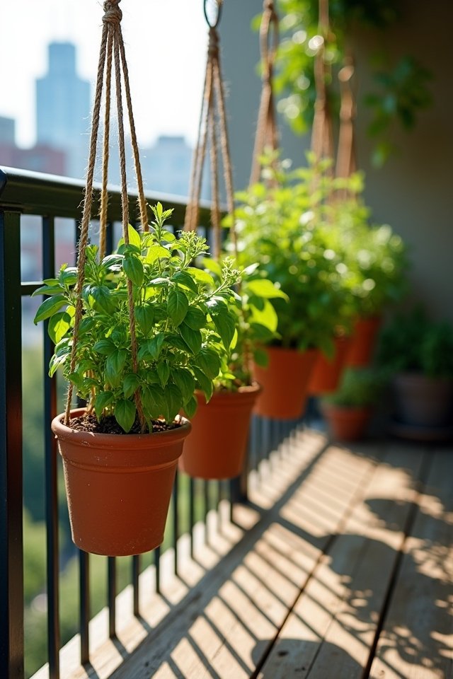 hanging planters for herbs