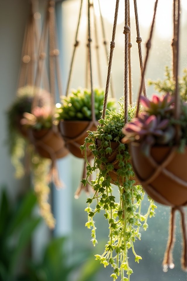 hanging planters for succulents