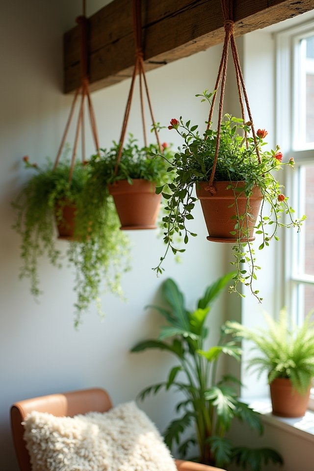 hanging pot arrangements charm