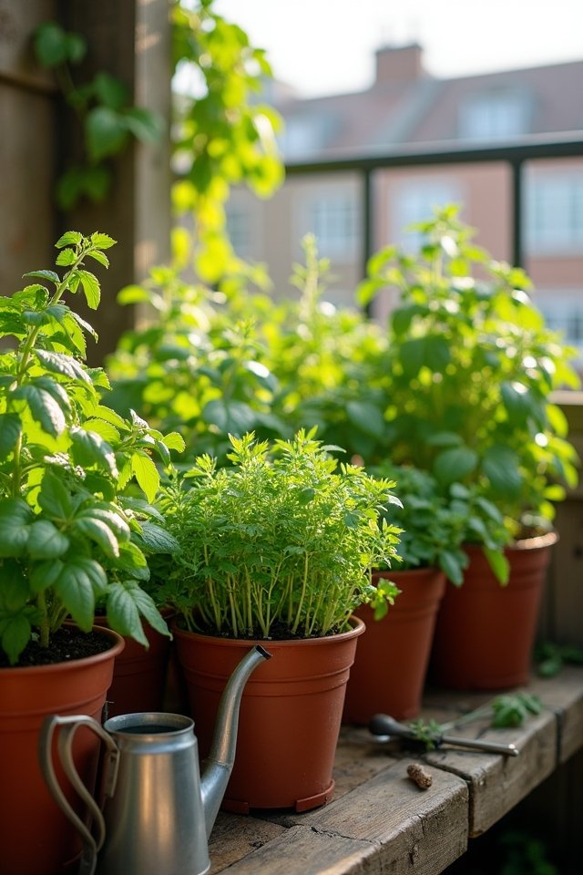 healthy seasonal herb maintenance