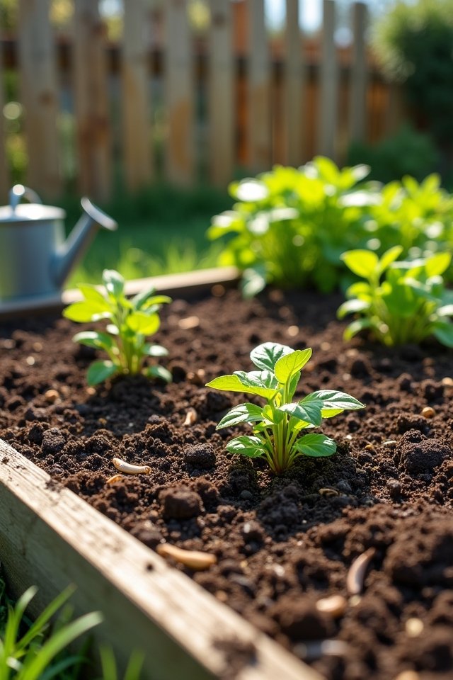 healthy soil for growth