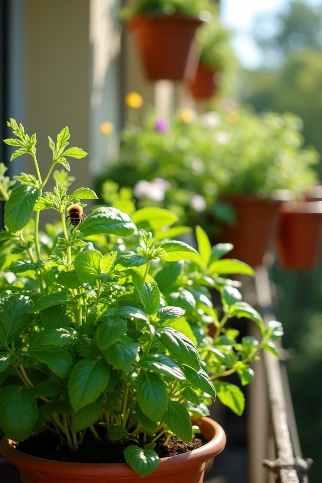 herbs enhance garden growth
