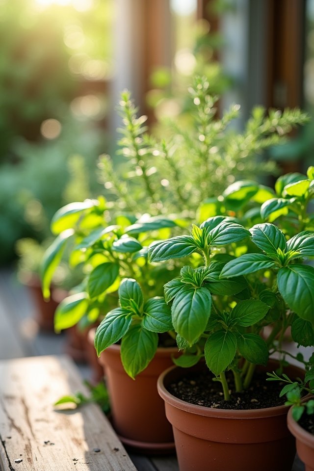 herbs enhance small patios