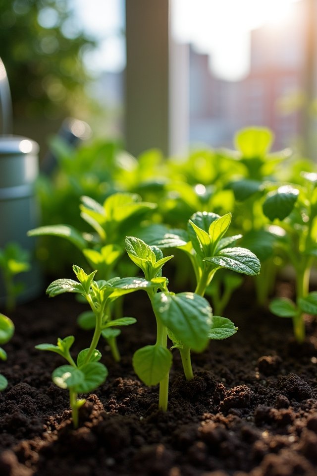 herbs need soil water light