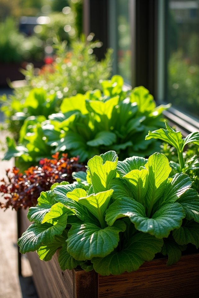 homegrown salad delights await