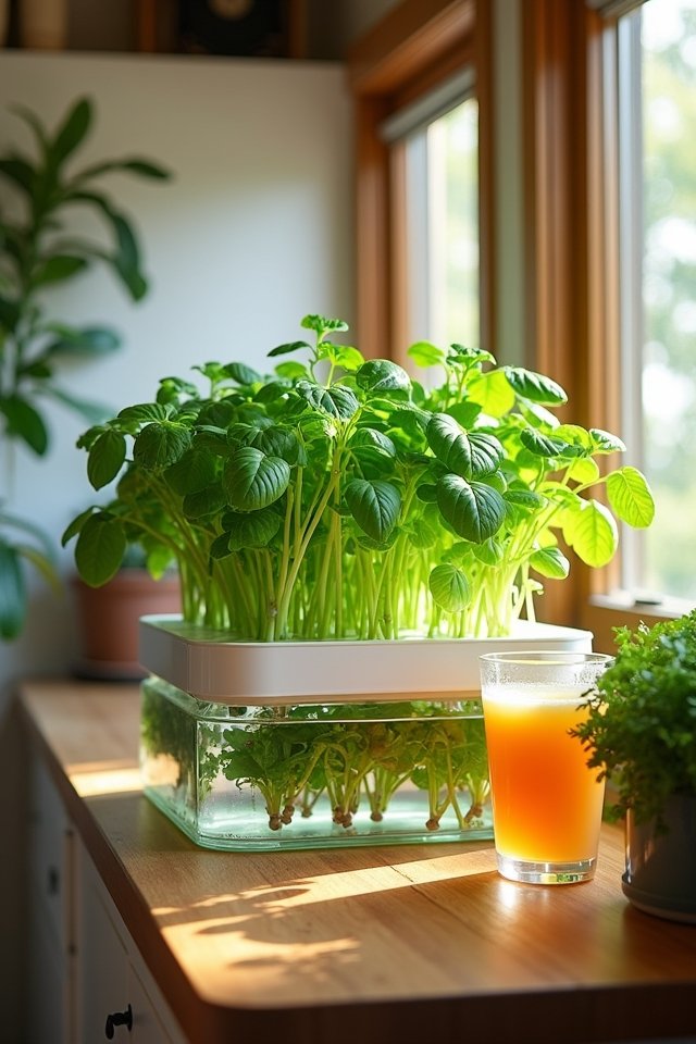 hydroponics enables water efficiency