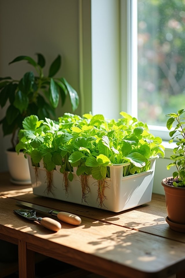 hydroponics for tiny living