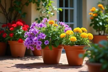 ideal blooms for patios
