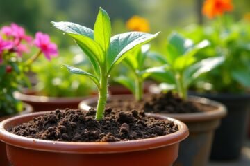 improve container garden drainage