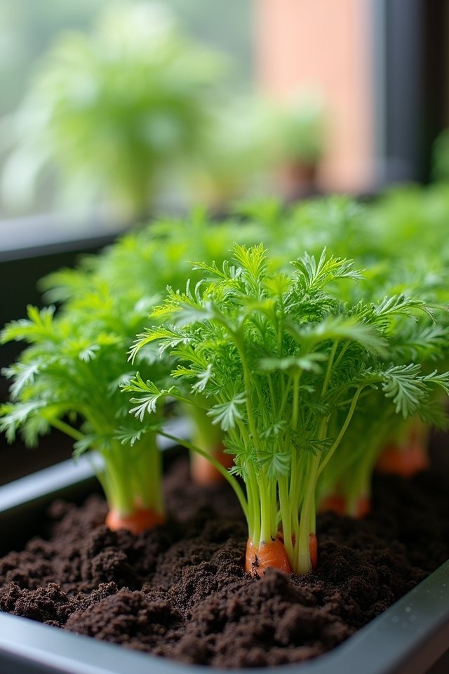 indoor carrot gardening tips