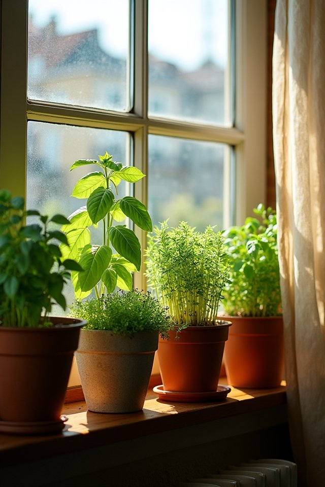indoor herb garden delight