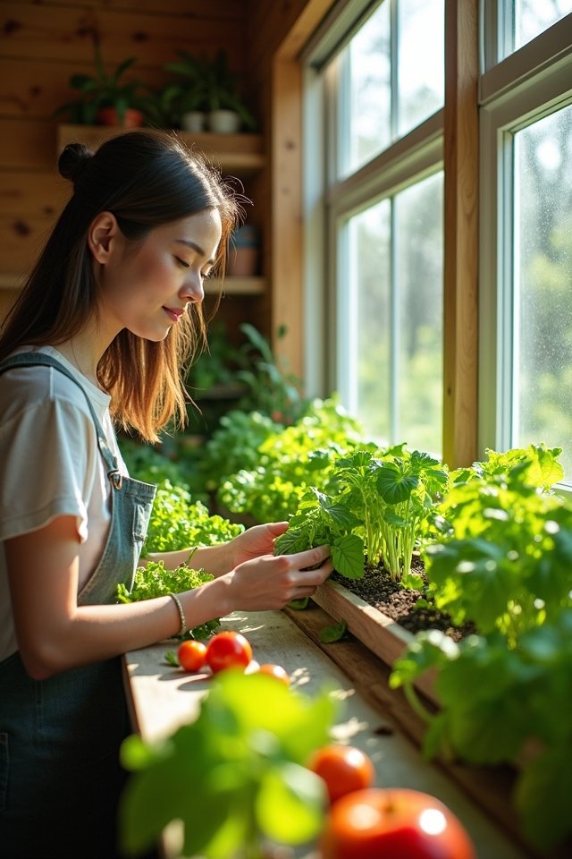indoor hydroponic garden inspiration
