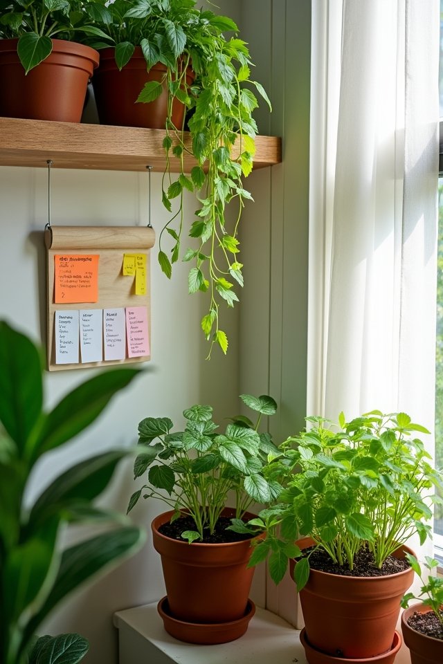 indoor plant maintenance schedule