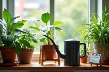 indoor plant watering guide