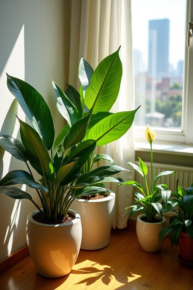 indoor plants improve air quality