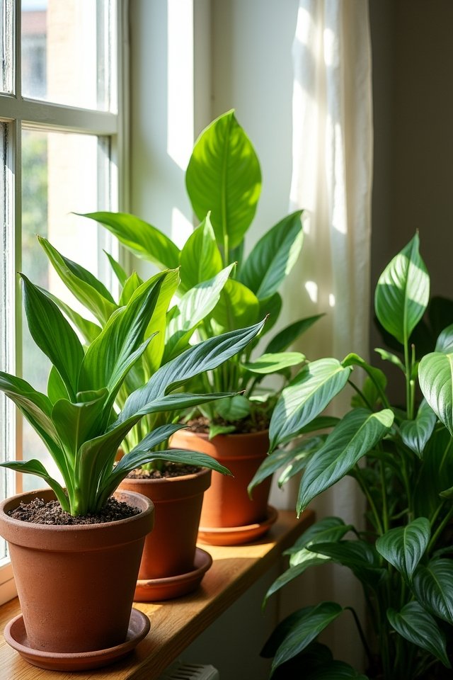 indoor plants improve air quality