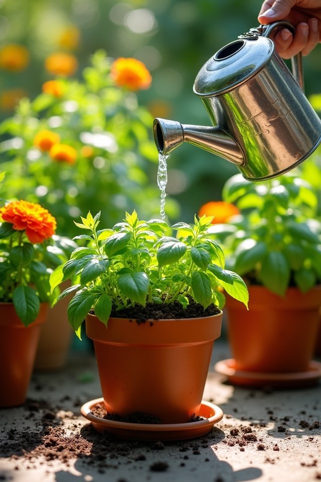 innovative container watering techniques