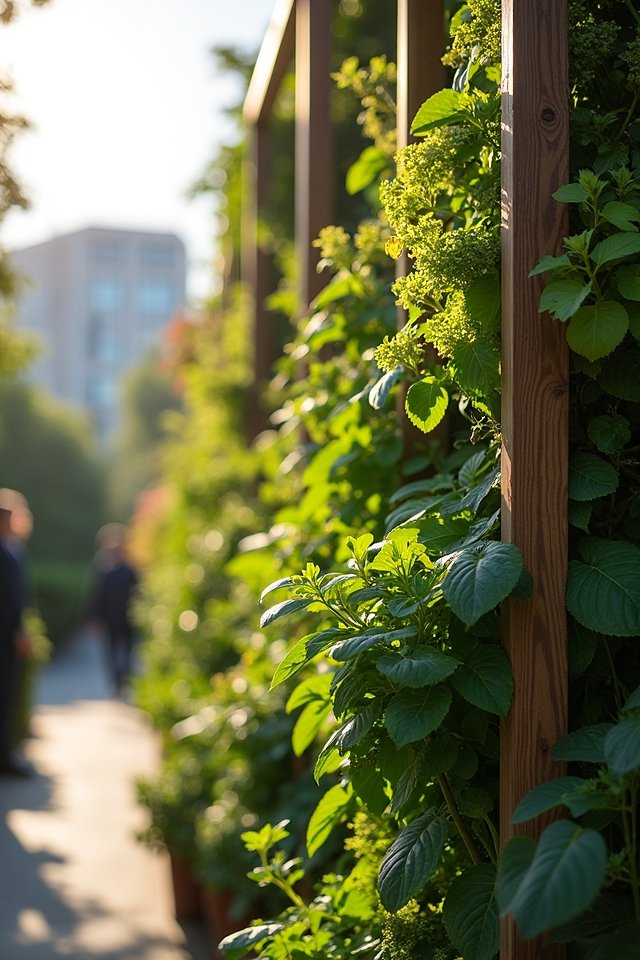 innovative vertical gardening structures