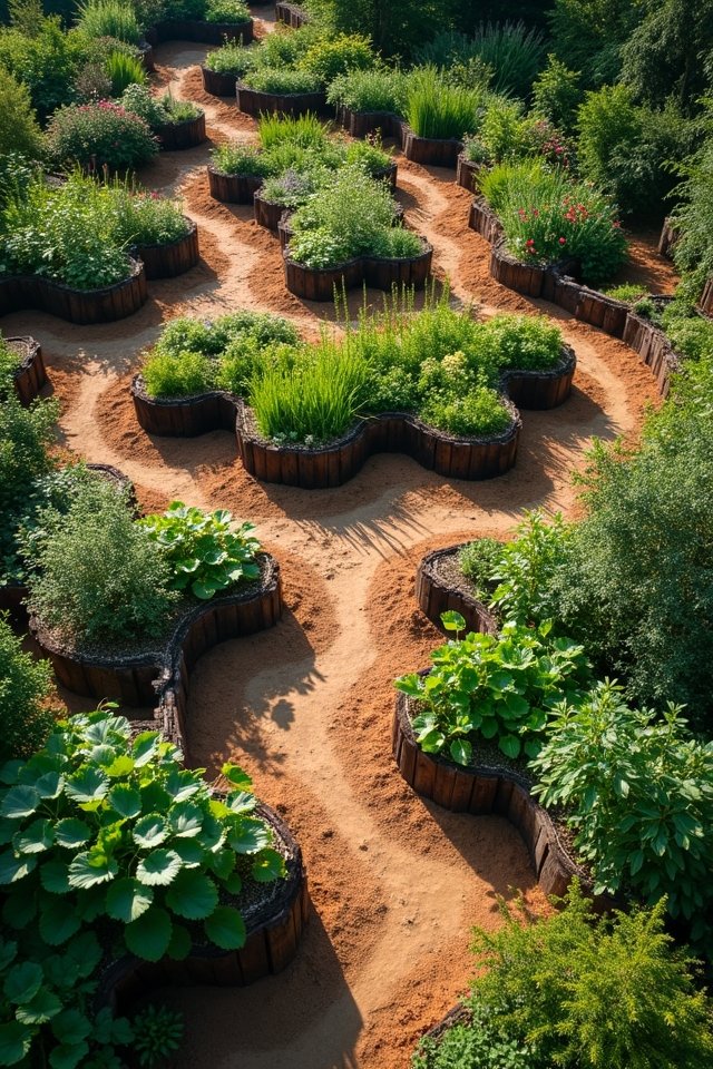 interlocking garden bed designs