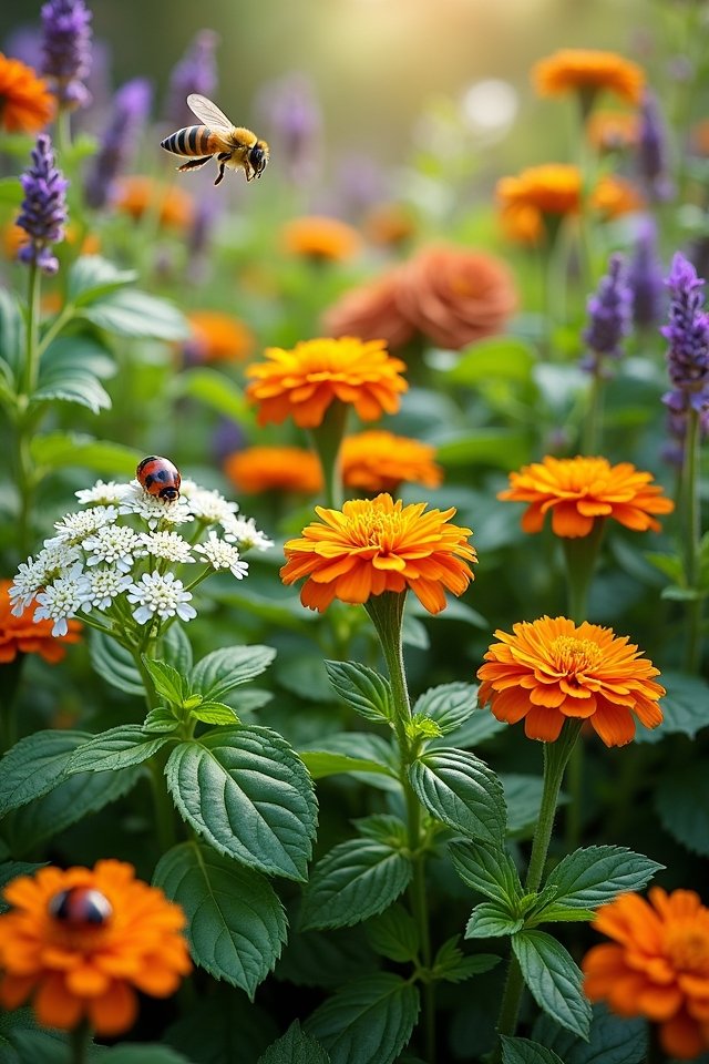 invite beneficial insects naturally