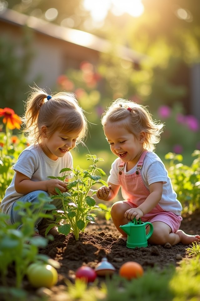 joyful garden care routine