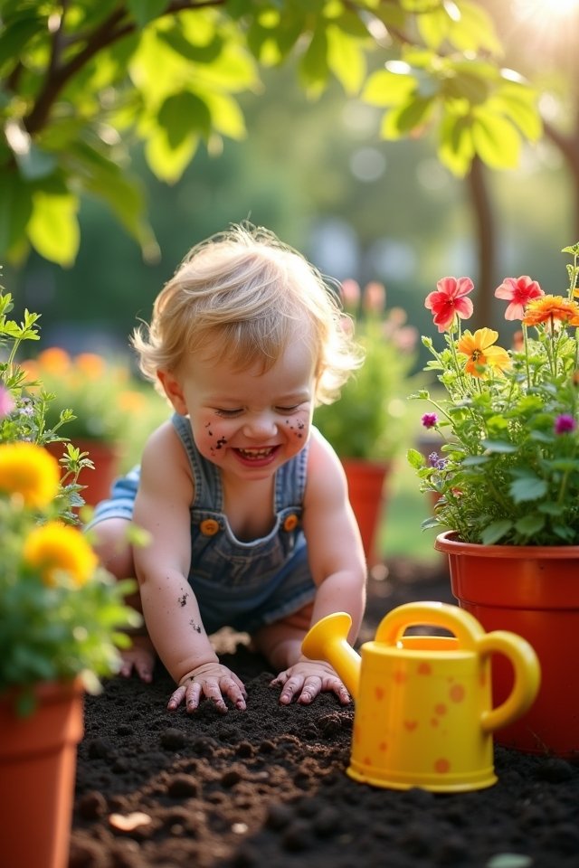 joyful gardening for children