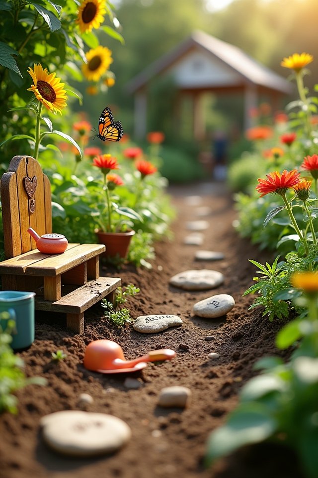 kid friendly garden adventure