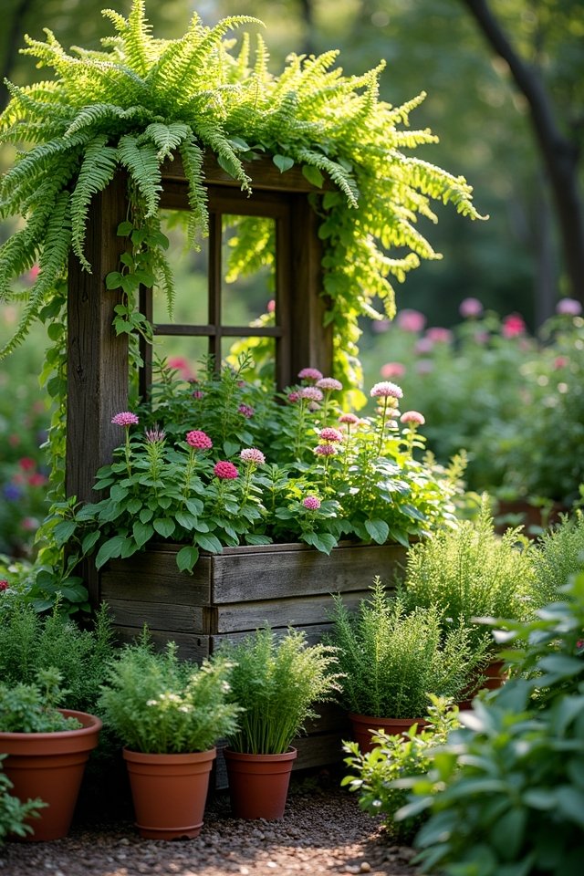 layered plants create drama