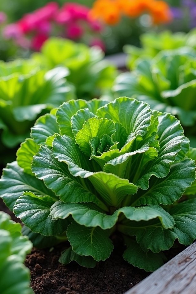 leafy greens thrive year round
