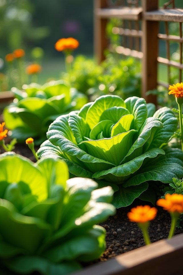 lettuce grow harvest enjoy