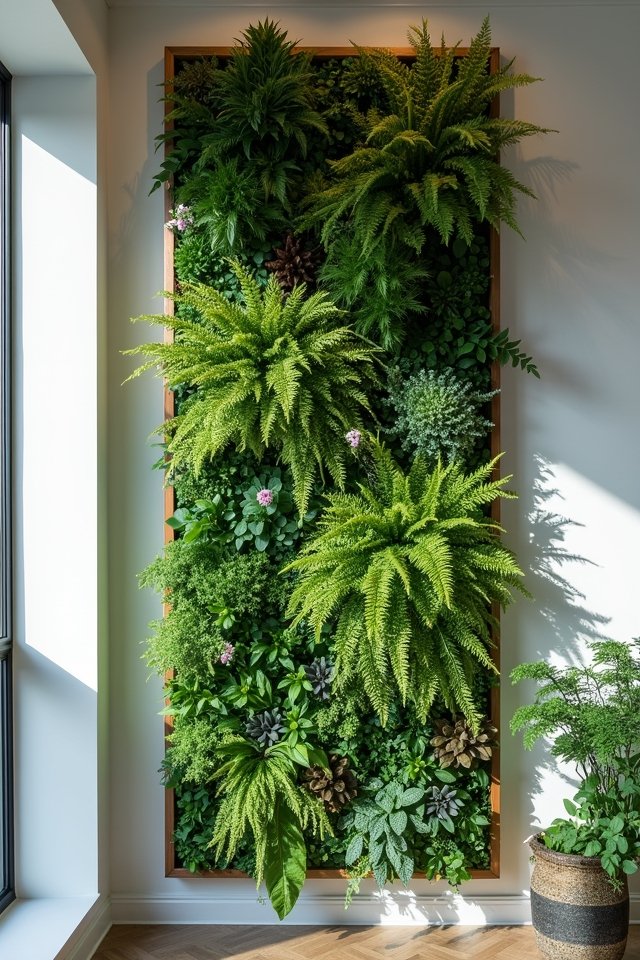 living wall panel benefits