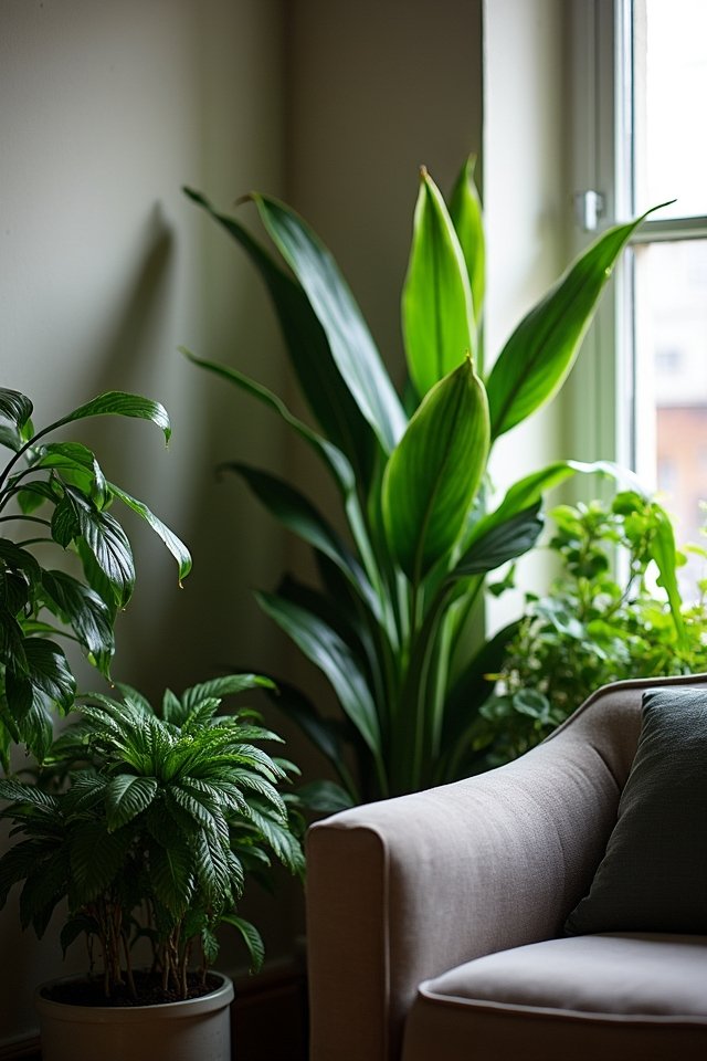 low light apartment plants