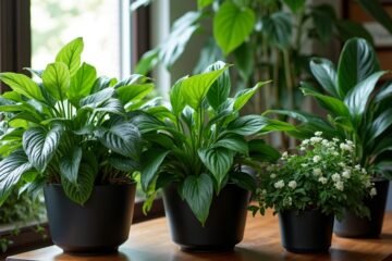 low light container plants