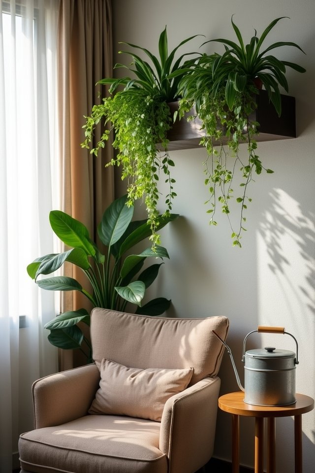 low light gardening apartment oasis