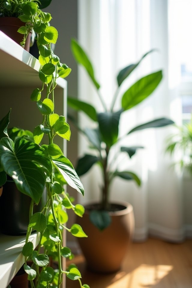 low light plants enhance air quality