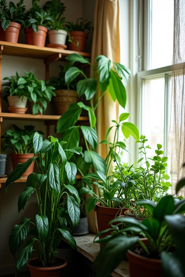 low light plants need care