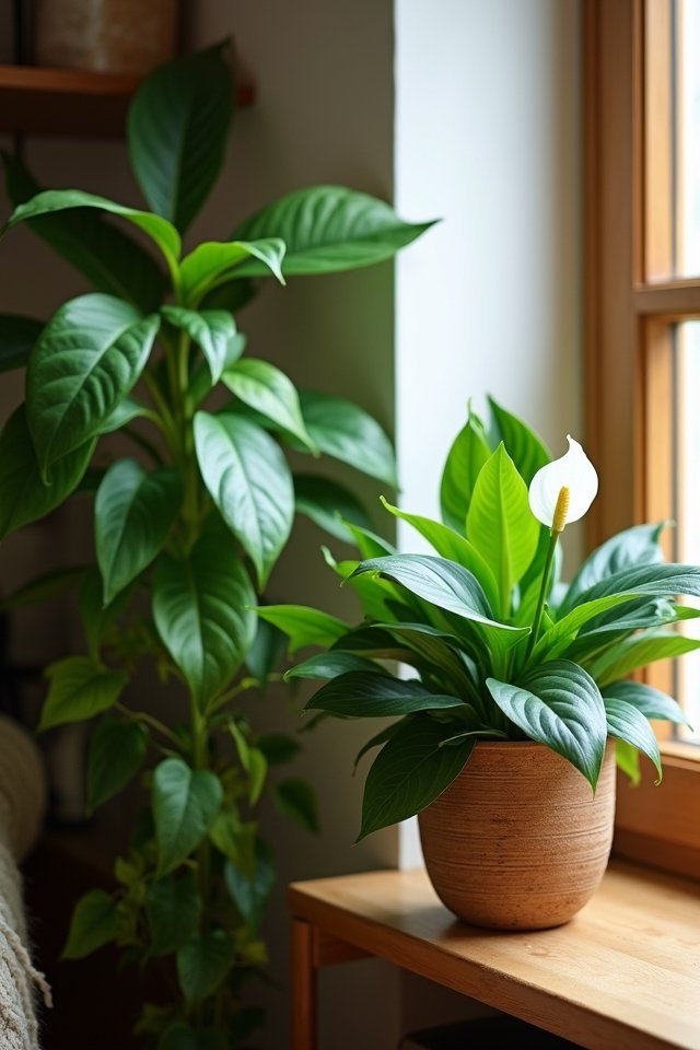 low light plants reduce stress
