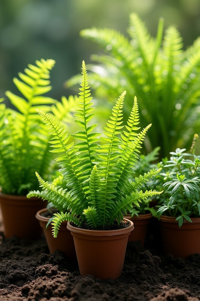 lush ferns for vibrant gardens